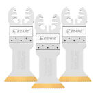 3-pack Ezarc Dewalt Oscillating Tool Blade Saw Blades For Wood Metal Cutter Hss