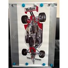 Vintage 1997 Cart World Series Penske Mercedes Marlboro Cutaway Poster 23x33