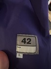Clemson Tigers Game Worn Purple Jersey Number 44 Name Plate Removed Size 42 Nike