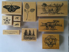 Stampin  Up  And More Stamp Variety Of Wooden Rubber Stamps To Choose From  