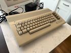 Commodore C64c 64 Vintage Computer With Power And Original Box Working Tested
