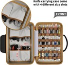 Knife Display Case For 56  Pocket Knife  Folding Knives Storage Holder  Knife   