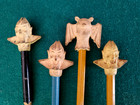 Vtg Original 1972 Lot Of 4 Erasers- Count Chocula    Bat Pencil Topper Erasers