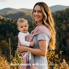 Baby Ring Sling Wrap  Lightweight Baby Sling For Infants And Toddlers  Cotton   