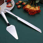Cake Cutting Set For Wedding  Elegant Cake Knife And Server Set With Thickened A