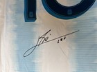 Lionel  leo  Messi Signed Argentina Jersey Adidas World Cup Champ Auto Icons Coa