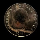 Norway 2014 20 Kroner Coin - Constitution 200 Years- Unc From Roll