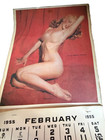 Original 1955 Marilyn Monroe Calendar Tear Off Poster Golden Dreams