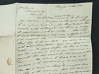 1828 Antique Stampless Cover Letter New London Trumbull Portsmouth Nh Rice