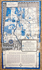 Vintage 1940 New Mexico Land Of  Enchantment Centennial Brochure  Pictorial Map