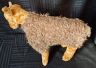 Antique 11  Stuffed Goat Toy Similar To Steiff