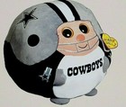 Ty Beanie Ballz Dallas Cowboys Nfl Football Player Large 13  33cm Rare New 