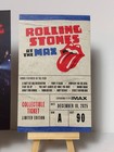 Rolling Stones At The Max Imax - Souvenir Commemorative Ticket