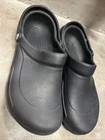 Crocs Crocband Clogs Unisex Black Slip-on Slingback Comfort - 8-men 10 Women