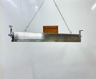 Vintage Explosion Proof Twin Tube Light     Polished Aluminum Industrial     Usa