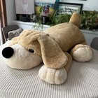 Fao Schwarz Patrick The Pup Plush Jumbo Oversized Dog Brown 38    Inches Excellent