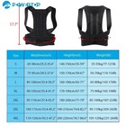 Adjustable Posture Corrector Low Back Support Shoulder Brace Belt For Men Women