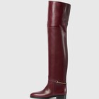 Winter Women s Knee High Boots Round Toe Pull On New Style Leather Riding Boots
