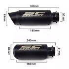 Slip For Honda Cbr300r 2013-23 Cbr300f Black Muffler Tips Exhaust Mid Tail Pipe