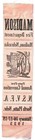 1923 Madison Nebraska Fire Department 41st Convention North Platte Ne Ribbon
