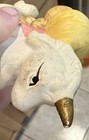 Vintage 1970 1980s Bisque Porcelain Unicorn Figurine Taiwan Rainbow Pride