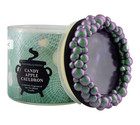 Bath   Body Works Candy Apple Cauldron Scented 3-wick Decorative Lid Candle New
