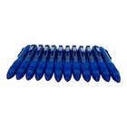 12 Pens Zebra Z-grip Medium Point Blue Ink Retractable Pen