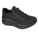 Skechers Shoes Women s Work Slip Resistant Black Dlux Walker Memory Foam 108017