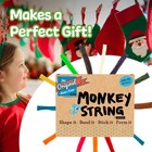 500 Pc Monkey String From The Monkey Noodle - Fidget Sensory Toys Kids