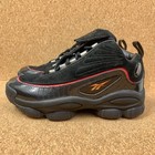 Reebok Iverson Legacy Shoes Men 4 5 Basketball Black Sneaker Athletic Cn8404