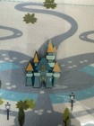 New Disney Parks Disneyland Edition Tiny Kingdom Canvas Map W pin 2019 Lr