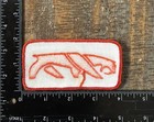 Vintage La Brea Tar Pits Saber-toothed Cat Los Angeles Souvenir Patch Nos 1980s