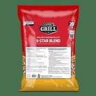 Expert Grill Five Star Blend Wood Pellets 20 Lb Premium Smoking Pellets Single