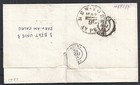 Caribbean 1863 Folded Cover To Reims