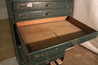 Vintage 15 Drawer Wooden Flat File Cabinet Great Condition  