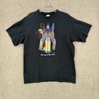 Vintage Lakota Designs Shirt Mens Large Native American Honor The Third Circle