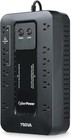 Cyberpower Ec750g Ecologic Battery Backup   Surge Protector Ups System  Black 