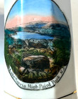Lake Marcia High Point Park  Nj New Jersey Souvenir Porcelain Trinket Shaker