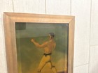 Rare Vintage Original Reverse Glass  Boxing Painting Tom Cannon 11in X 16in