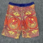 Vintage Grateful Dead Steal Your Face Dragonfly Swim Surf Board Shorts Sz 38