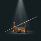 40  Solid Stainless Steel Monkey King Staff Jin Gu Bang Coiled Dragon High Chrom