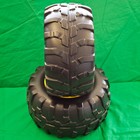 John Deere Peg Perego Gator Hpx Front Wheel Set  2 Tires  Left   Right -   new  
