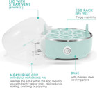 Egc115m Easy Egg Cooker Electric 7-egg Capacity  Soft  Medium  Hard-boiled Egg C
