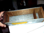 Vintage Wooden   Metal Parts Drawer Industrial Storage Box Hardware