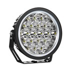 9inch Led Driving Light Amber White Drl Round Spotlight Offroad Jeep 4x4 Suv Utv