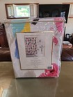 Kate Spade New York Paintball Floral Fabric Shower Curtain Cotton Blend  72 X 72