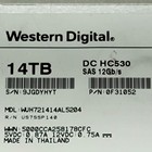 Wd Ultrastar 14tb Dc Hc530 3 5  7200rpm Sas Hdd Hard Drive 0f31052 100  Health