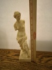 Vintage 11 5  Venus De Milo - Santini Replica Sculpture Signed - Made In Italy