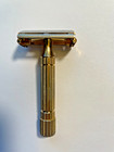 Vintage Gillette Gold Plated Diplomat De Safety Razor