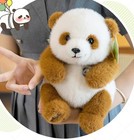 Brown Panda Bear 10  Stuffed Animal Plush Toys Toddler Doll Kids Gifts